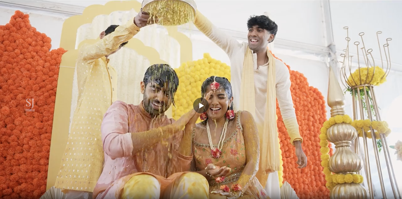 Snigdha & Divyansh Haldi Video